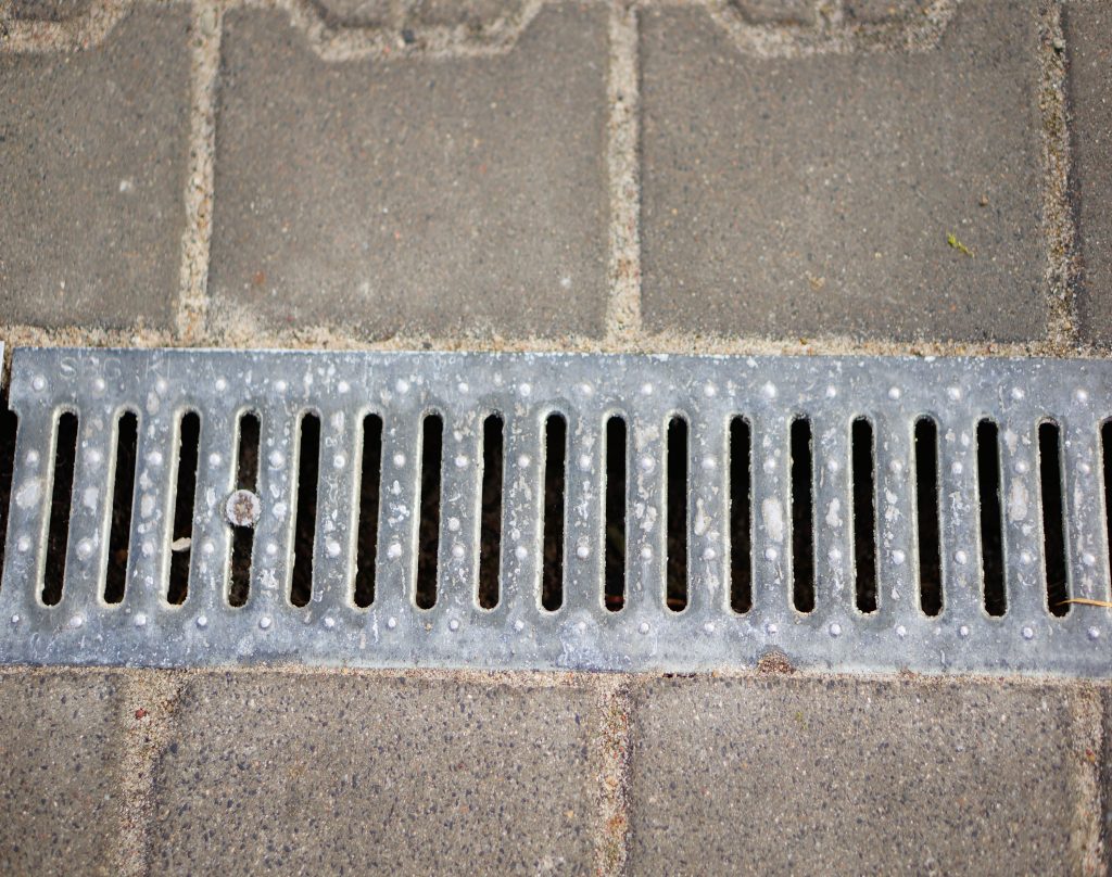 BMP Drain Installation by Earth &amp; Stone Landscapes - Lake Tahoe