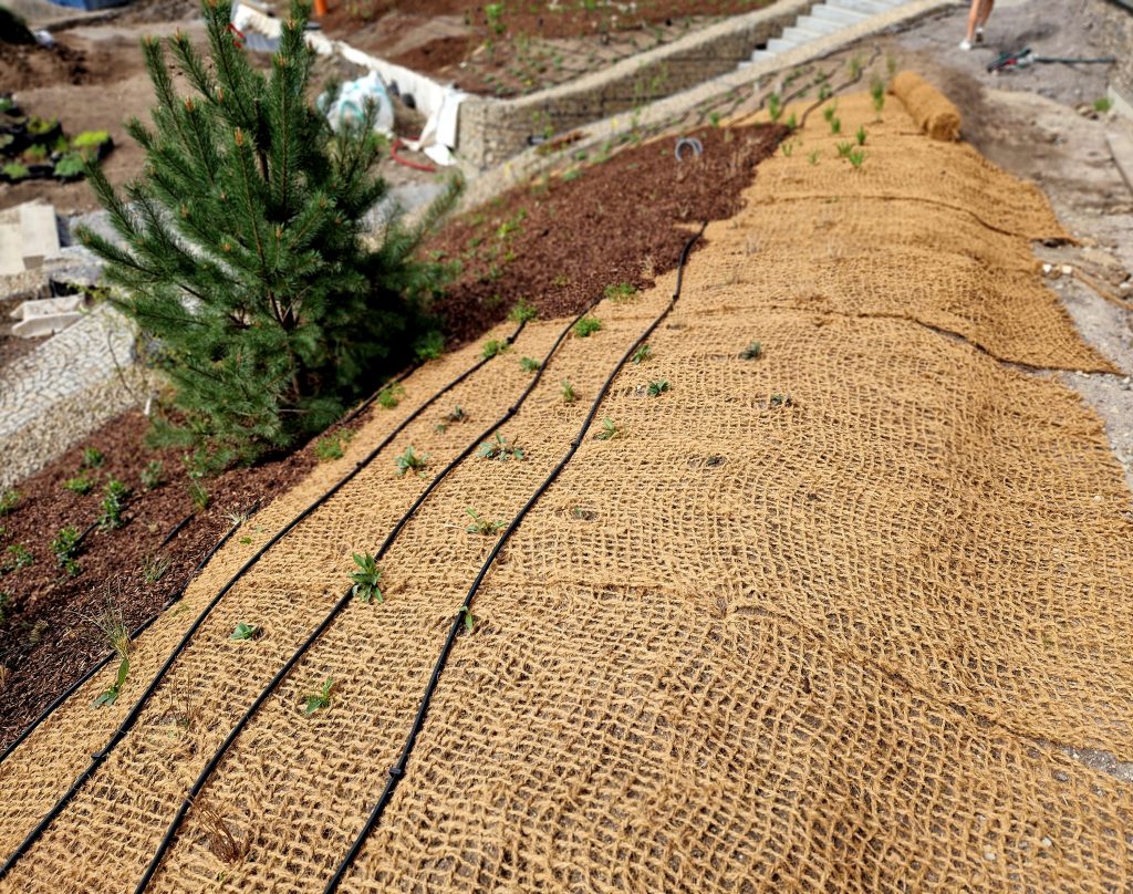 Landscape Erosion Control by Earth &amp; Stone Landscapes, Lake Tahoe and surrounding areas.